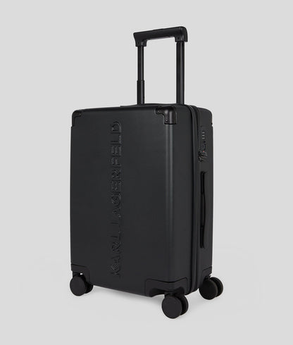 KarlLagerfeld Ktravel Hard-Shell Trolley Bag Black