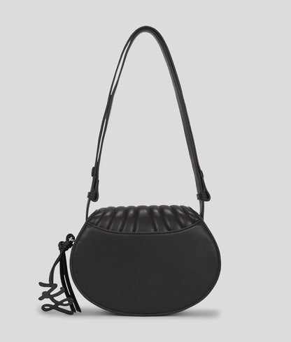 KarlLagerfeld Kwellen Saddle Bag Black
