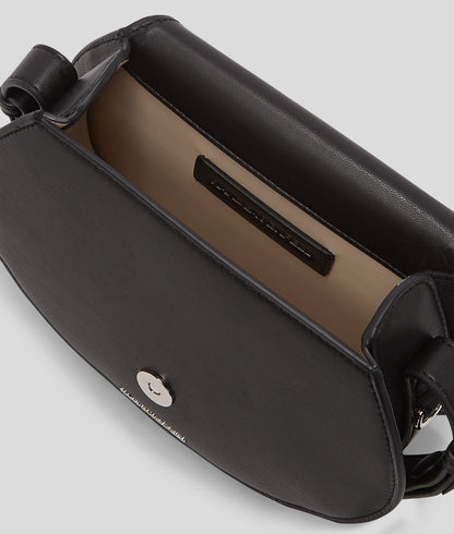 KarlLagerfeld Kwellen Saddle Bag Black