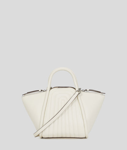 KarlLagerfeld Kwellen Tote Bag Off White