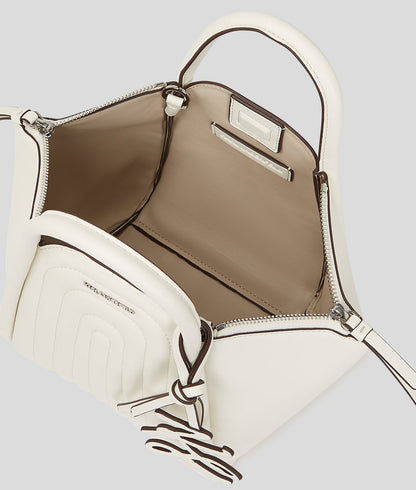 KarlLagerfeld Kwellen Tote Bag Off White