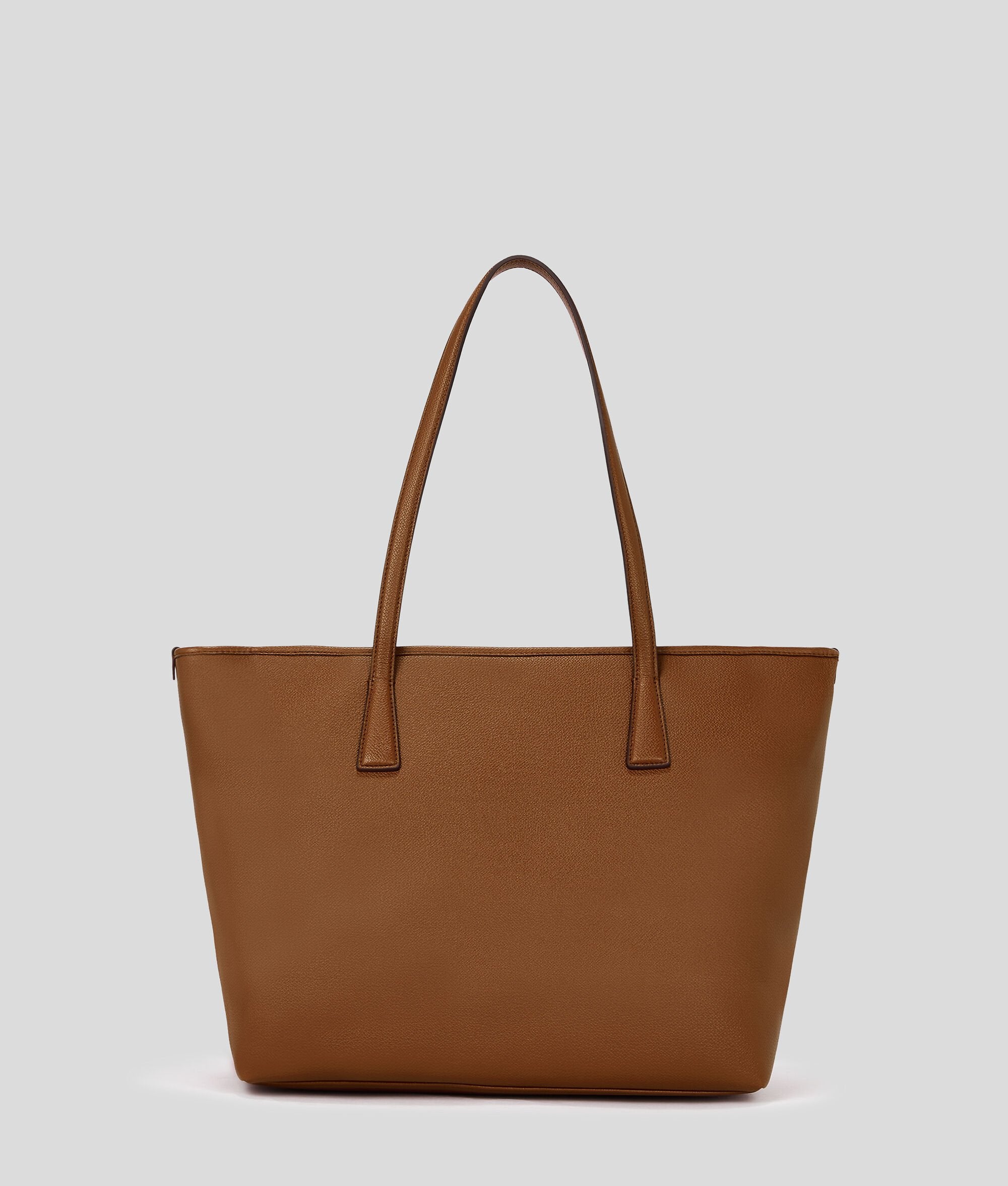 Rue St-Guillaume Metal Tote Bag Dark Tan Dark Tan
