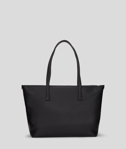 Rue St-Guillaume Metal Tote Bag Black Black