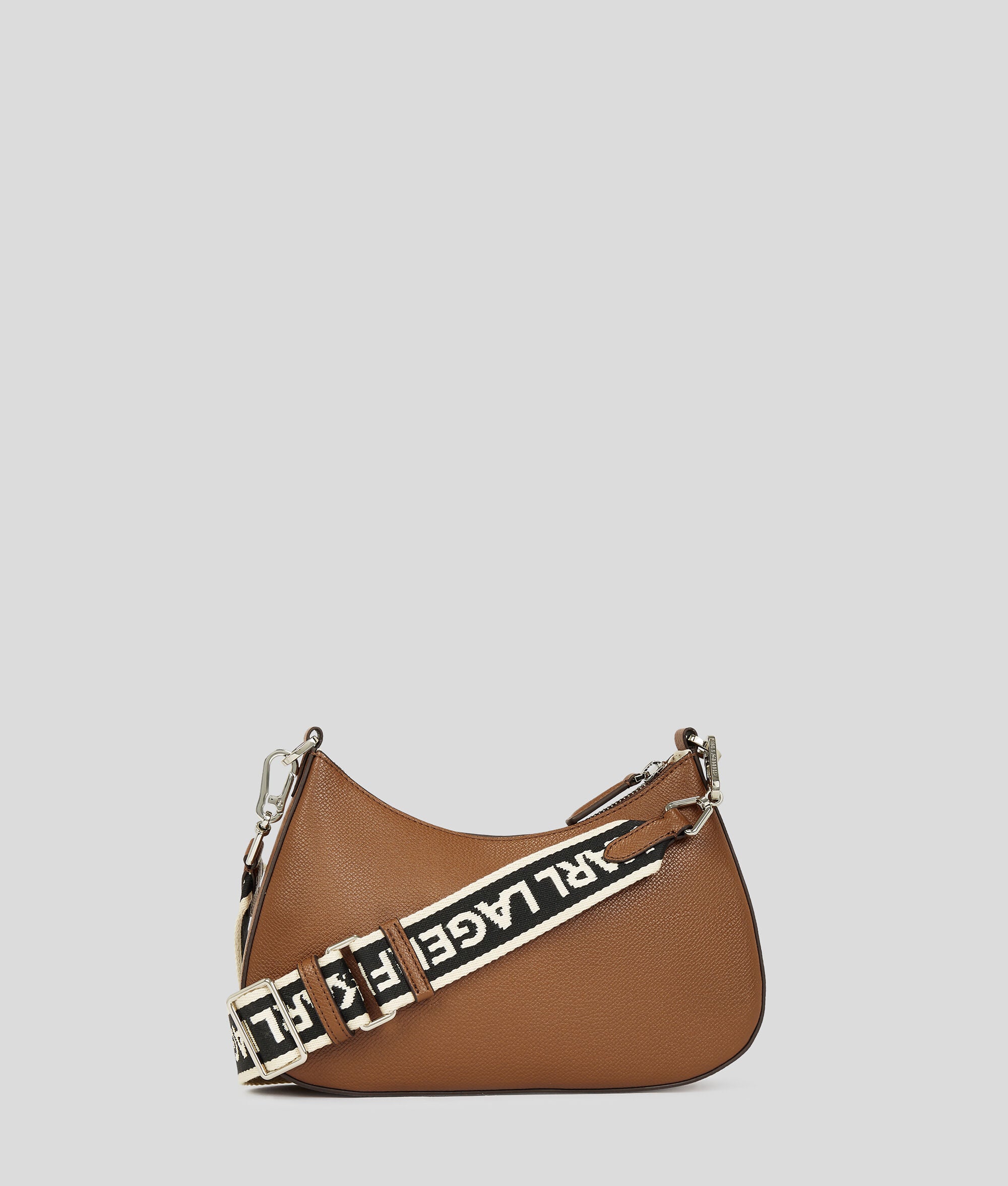 Rue St-Guillaume Metal Shoulder Bag Dark Tan Dark Tan
