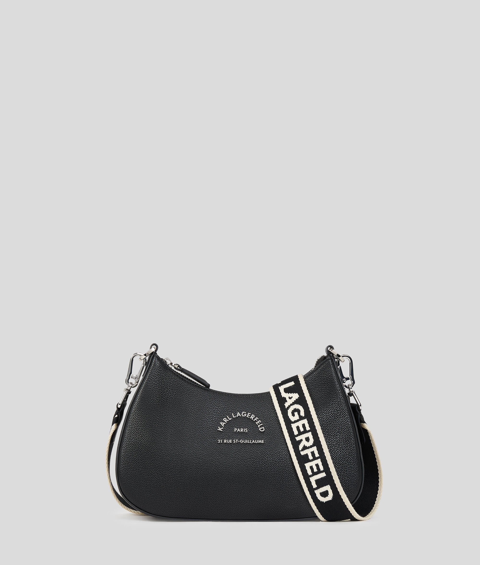 Rue St-Guillaume Metal Shoulder Bag Black Black