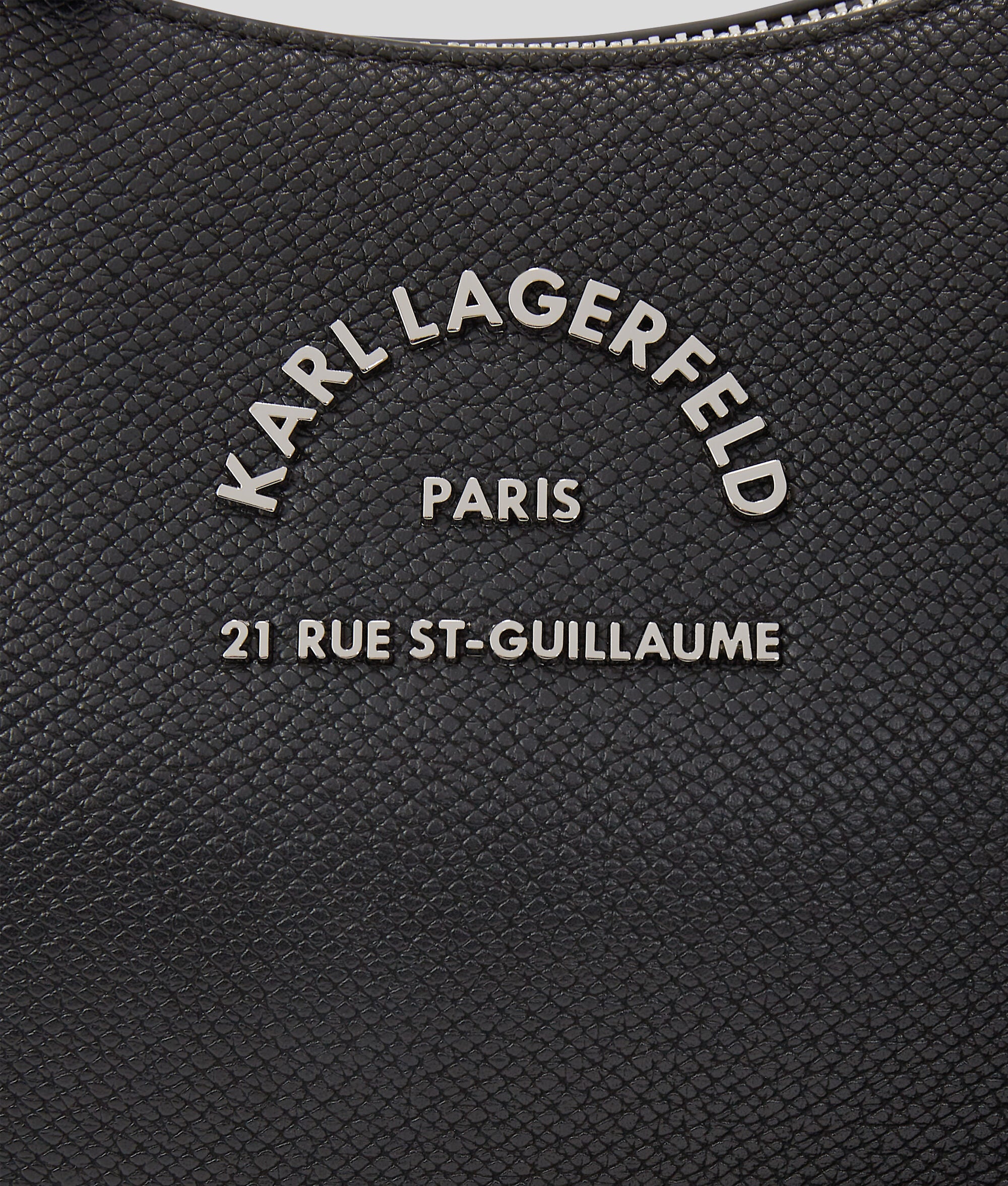 Rue St-Guillaume Metal Shoulder Bag Black Black