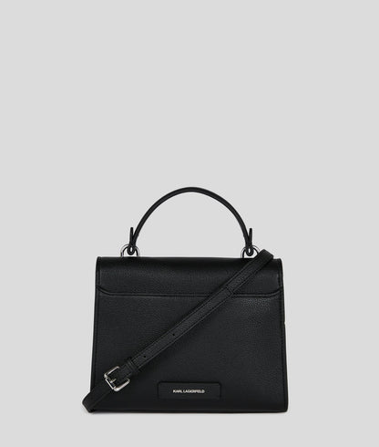 KarlLagerfeld Ikon Grainy Crossbody Bag Black