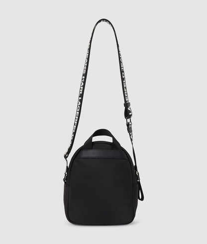 KarlLagerfeld Mini Crossbody Backpack Black