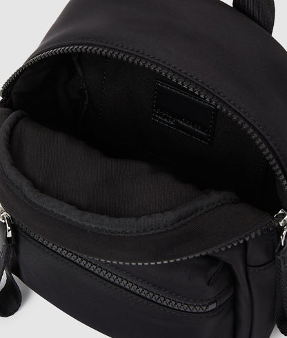 KarlLagerfeld Mini Crossbody Backpack Black