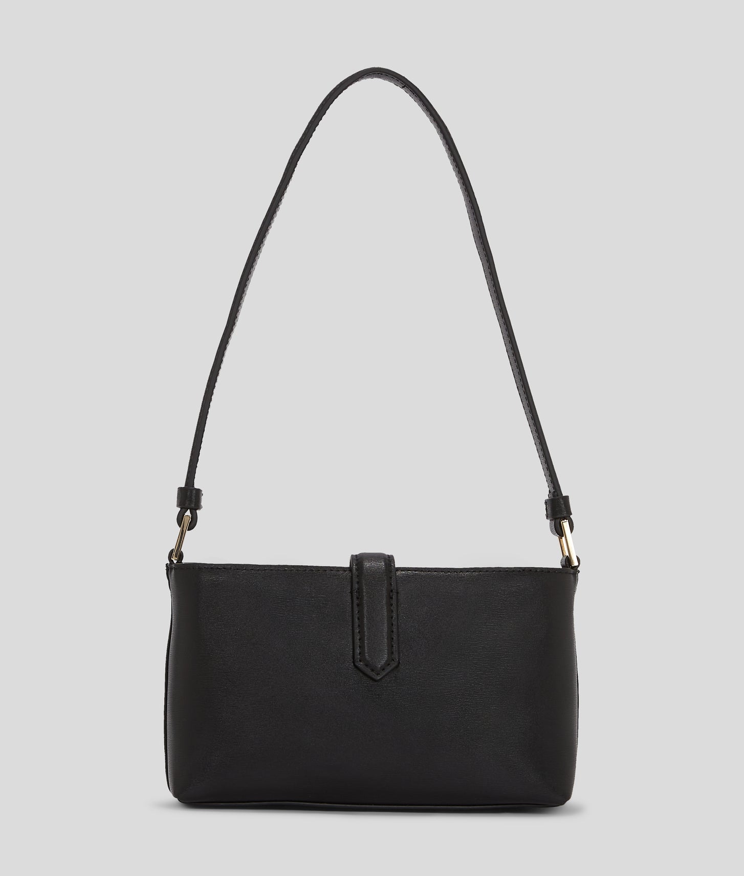 KarlLagerfeld Kautograph Padlock Shoulder Pouch Black/Gold