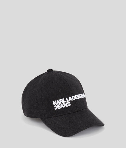 KarlLagerfeld Klj Box Logo Soft Mini Hobo Bag Black