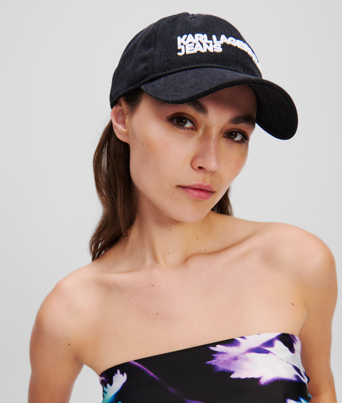 KarlLagerfeld Klj Box Logo Soft Mini Hobo Bag Black