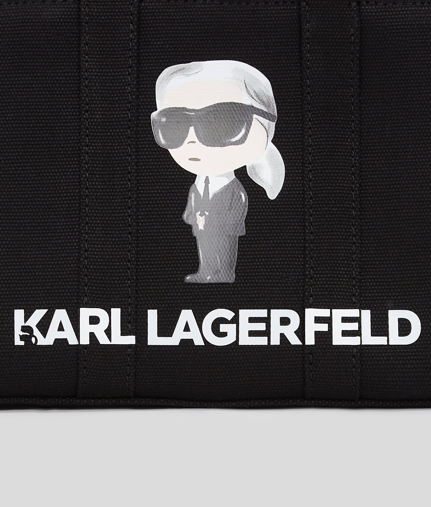 KarlLagerfeld Ikon Mini Tote Bag Black