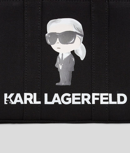 KarlLagerfeld Ikon Mini Tote Bag Black