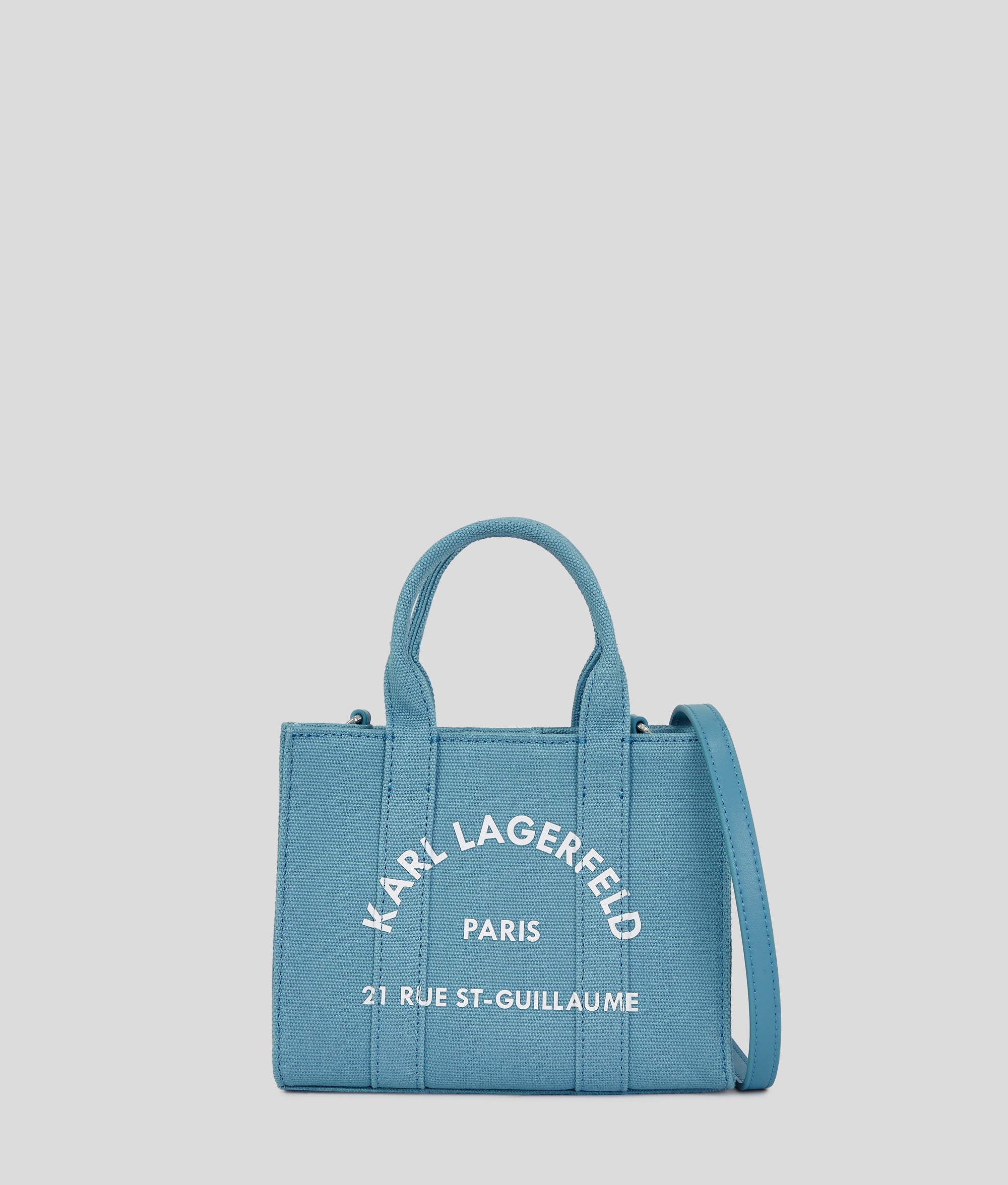 KarlLagerfeld Rue St-Guillaume Mini Tote Bag Dark Still Water