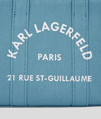 KarlLagerfeld Rue St-Guillaume Mini Tote Bag Dark Still Water