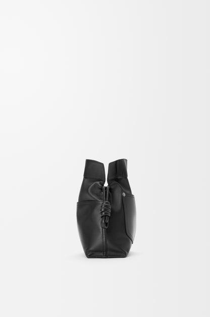 Loewe Panta medium Flamenco clutch in shiny calfskin
