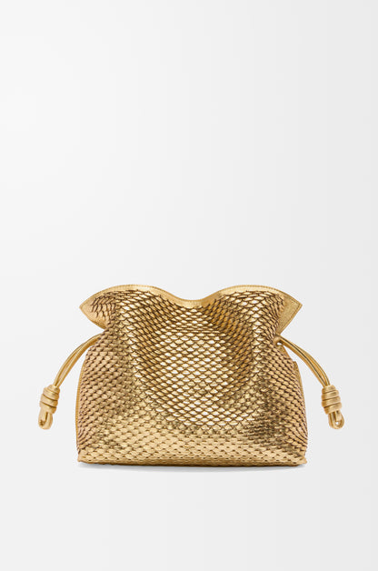 Loewe Medium Flamenco clutch in laminated lambskin