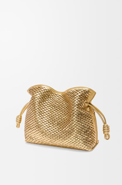 Loewe Medium Flamenco clutch in laminated lambskin