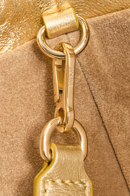Loewe Medium Flamenco clutch in laminated lambskin