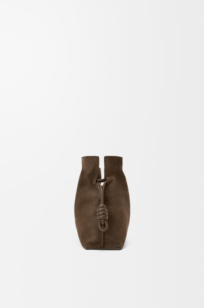Loewe Medium Flamenco clutch in grained nubuck