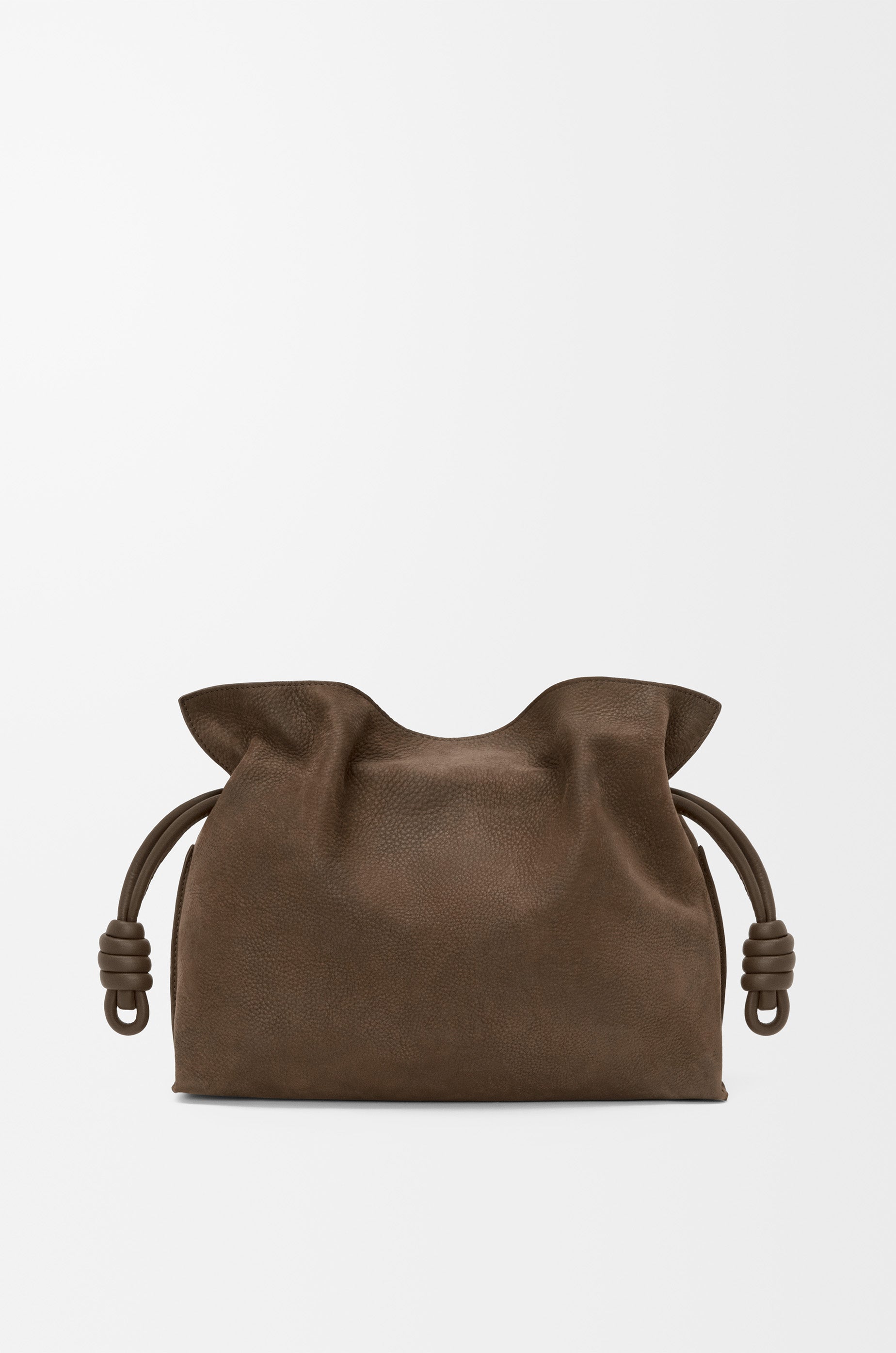 Loewe Medium Flamenco clutch in grained nubuck