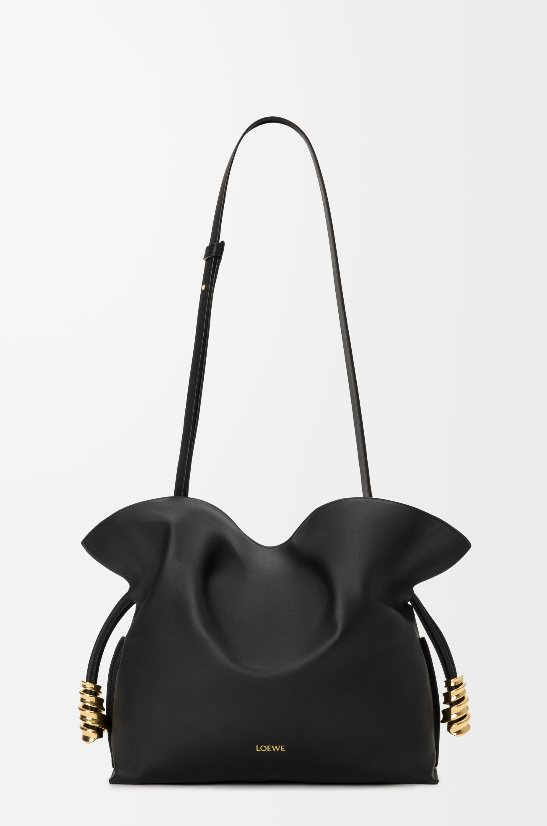 Loewe Medium Coil Flamenco clutch in nappa calfskin