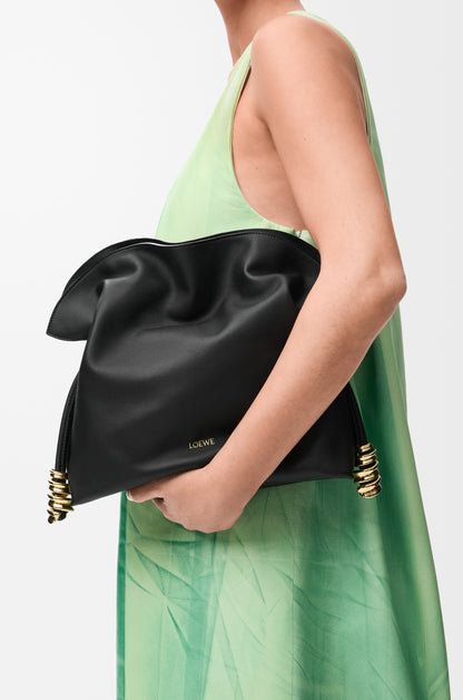 Loewe Medium Coil Flamenco clutch in nappa calfskin