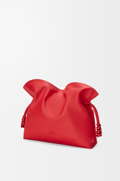 Loewe Medium Coil Flamenco clutch in nappa calfskin