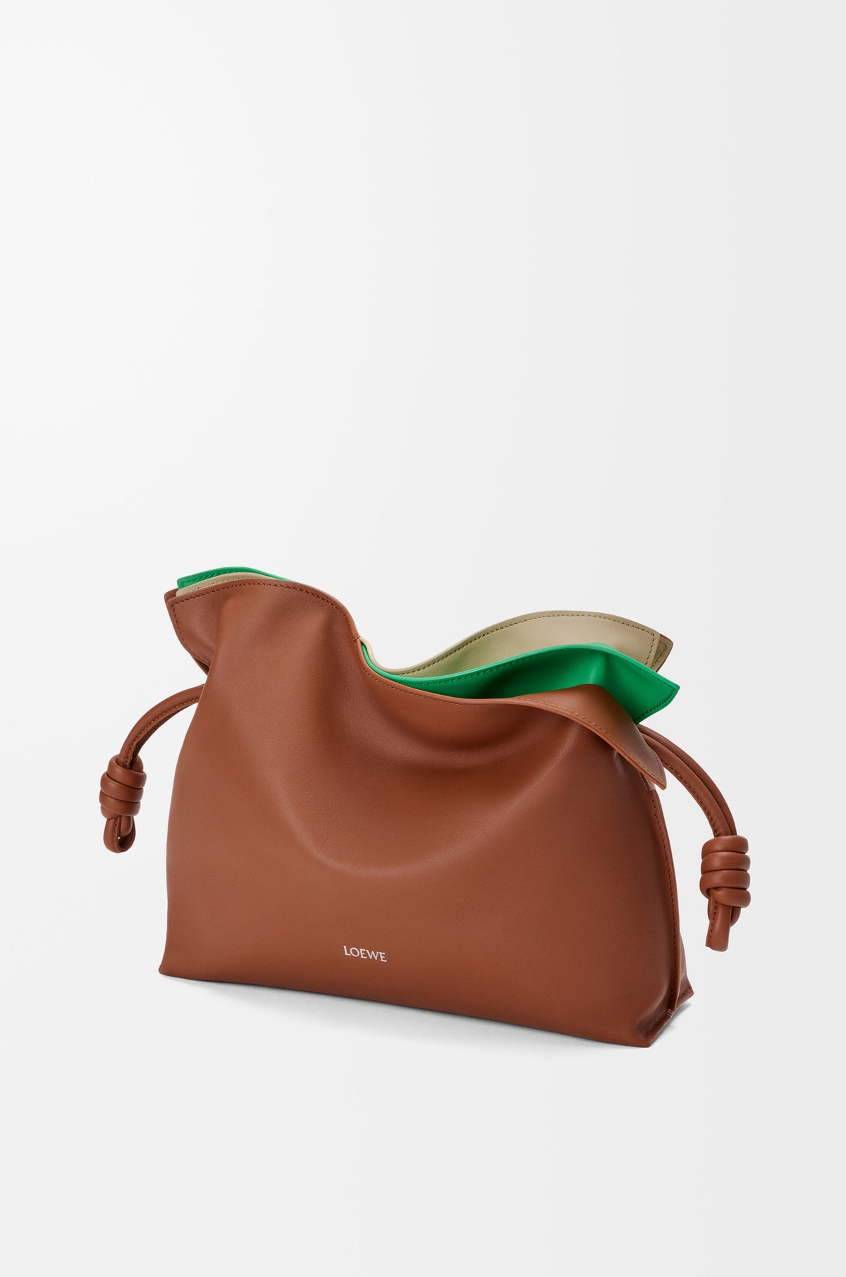 Loewe Medium layered Flamenco clutch in nappa calfskin
