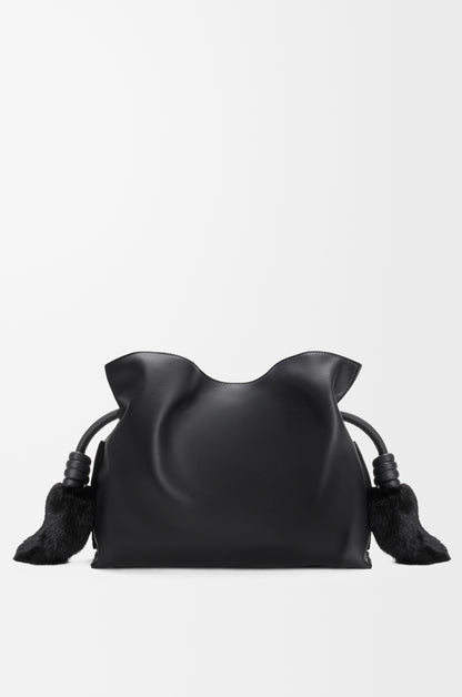 Loewe Medium Lion Intarsio Flamenco clutch in calfskin