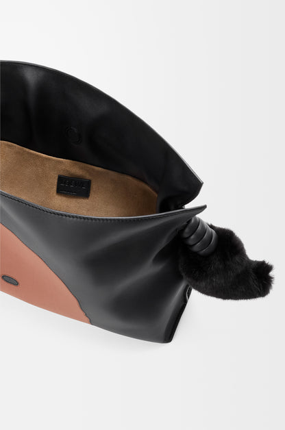 Loewe Medium Lion Intarsio Flamenco clutch in calfskin
