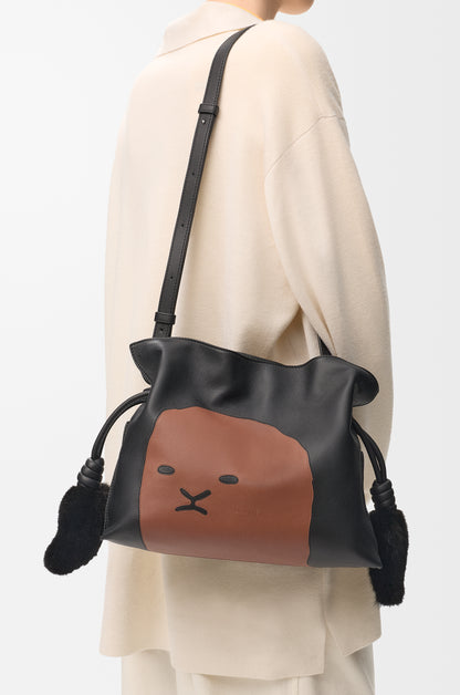 Loewe Medium Lion Intarsio Flamenco clutch in calfskin
