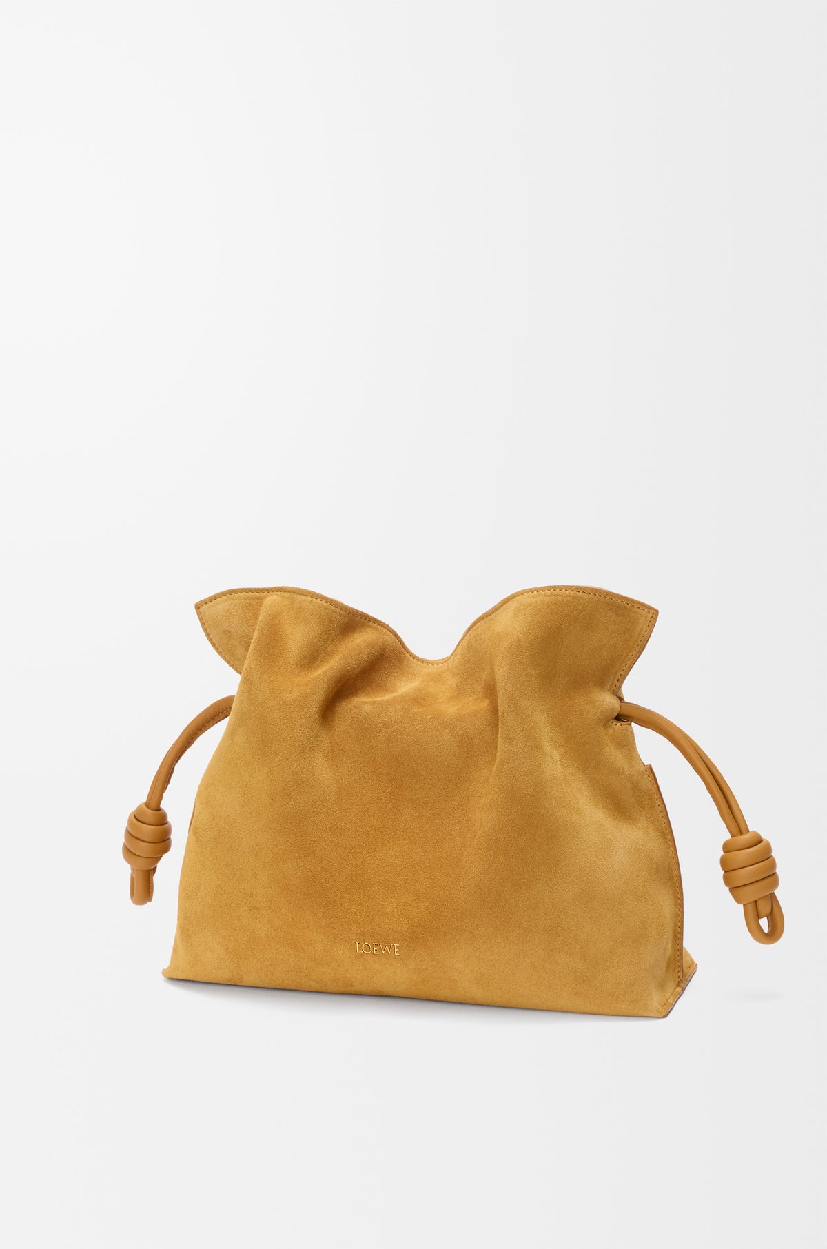 Loewe Medium Flamenco clutch in suede