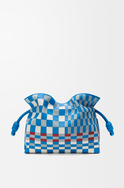Loewe Medium Flamenco clutch in mosaic intarsio