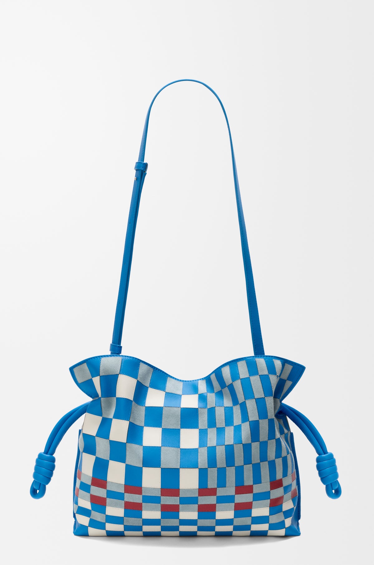 Loewe Medium Flamenco clutch in mosaic intarsio