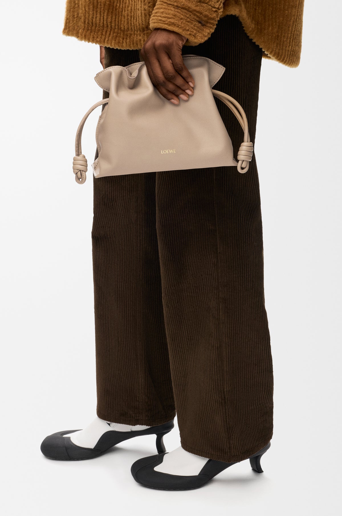 Loewe Mini Flamenco clutch in nappa calfskin