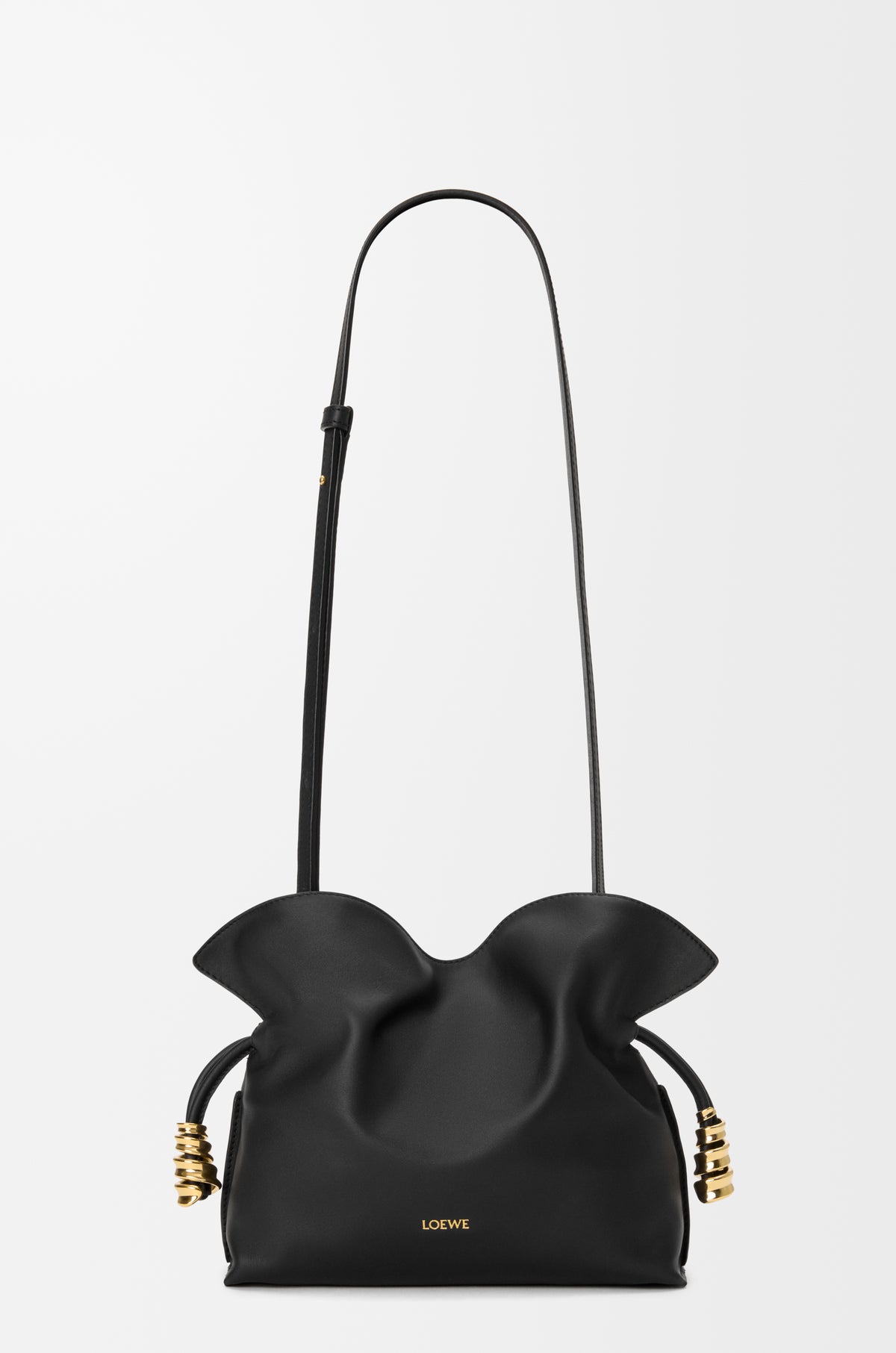 Loewe Mini Coil Flamenco clutch in nappa calfskin