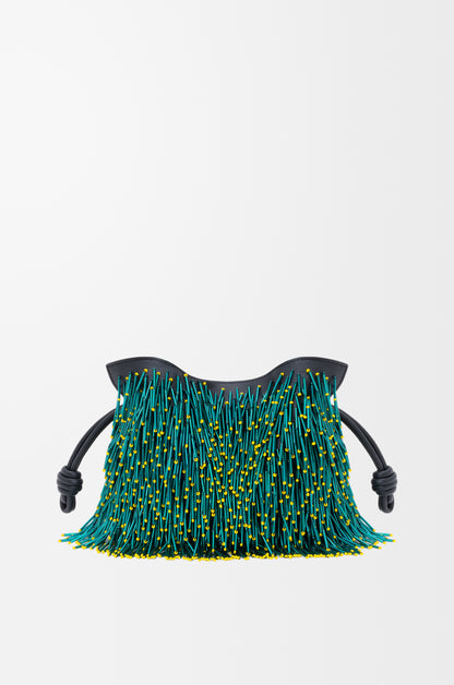Loewe Mini Mimosa Flamenco clutch in beaded nappa lambskin
