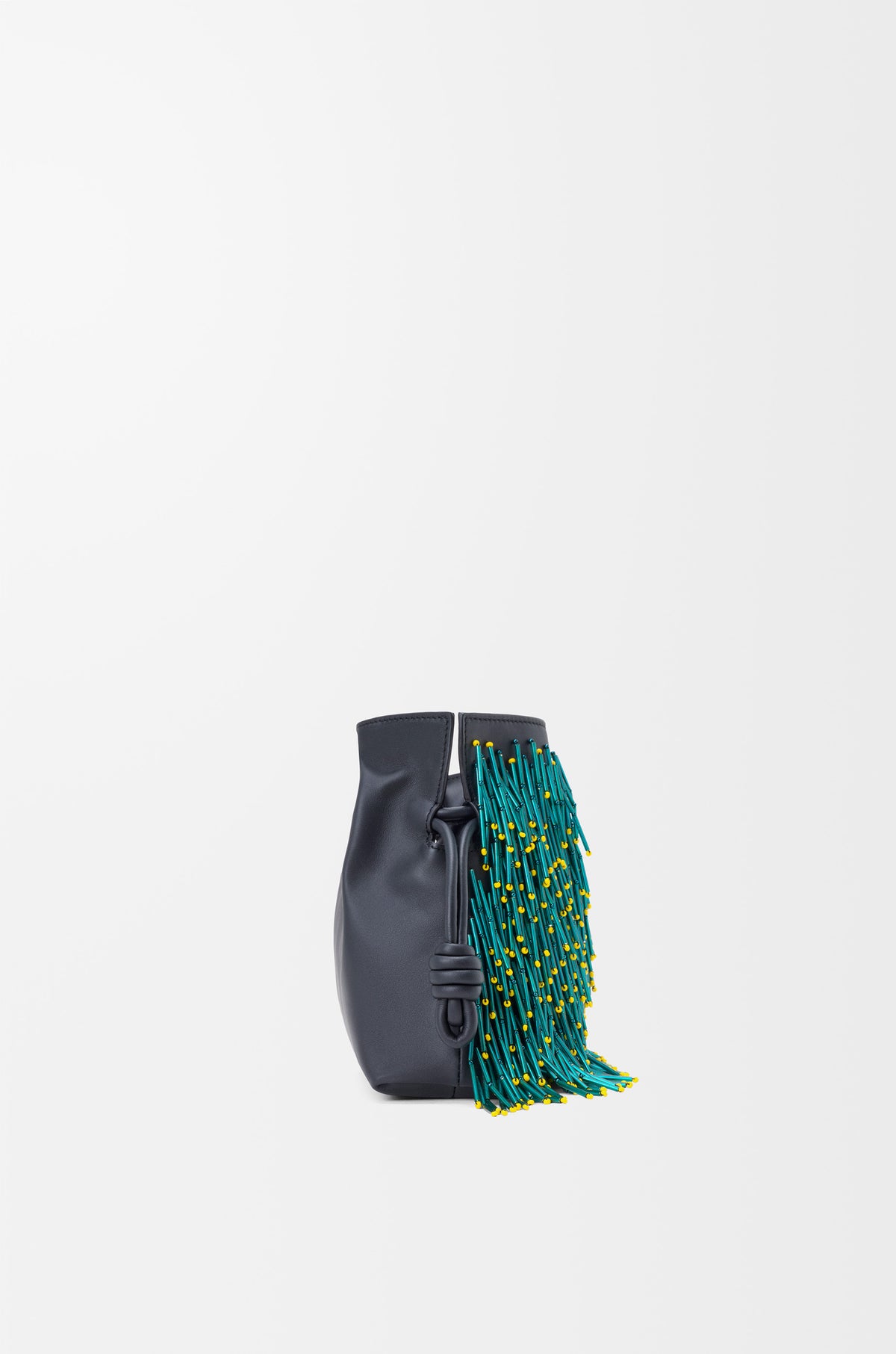 Loewe Mini Mimosa Flamenco clutch in beaded nappa lambskin