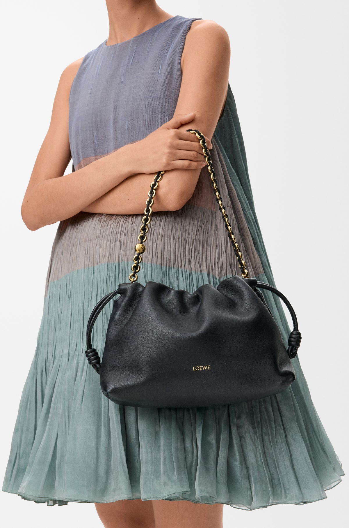 Loewe Medium Flamenco purse in mellow nappa lambskin