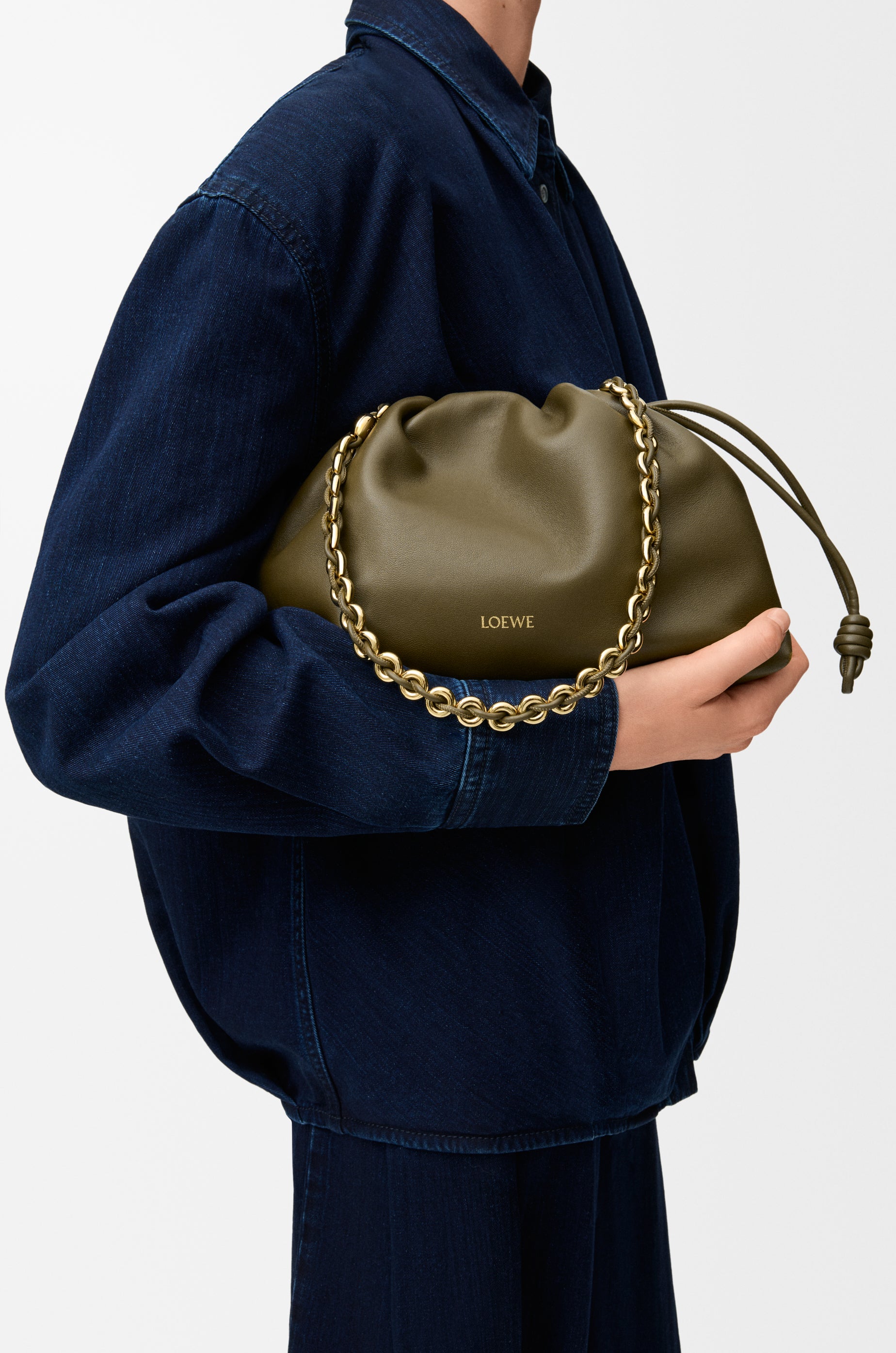 Loewe Medium Flamenco purse in mellow nappa lambskin