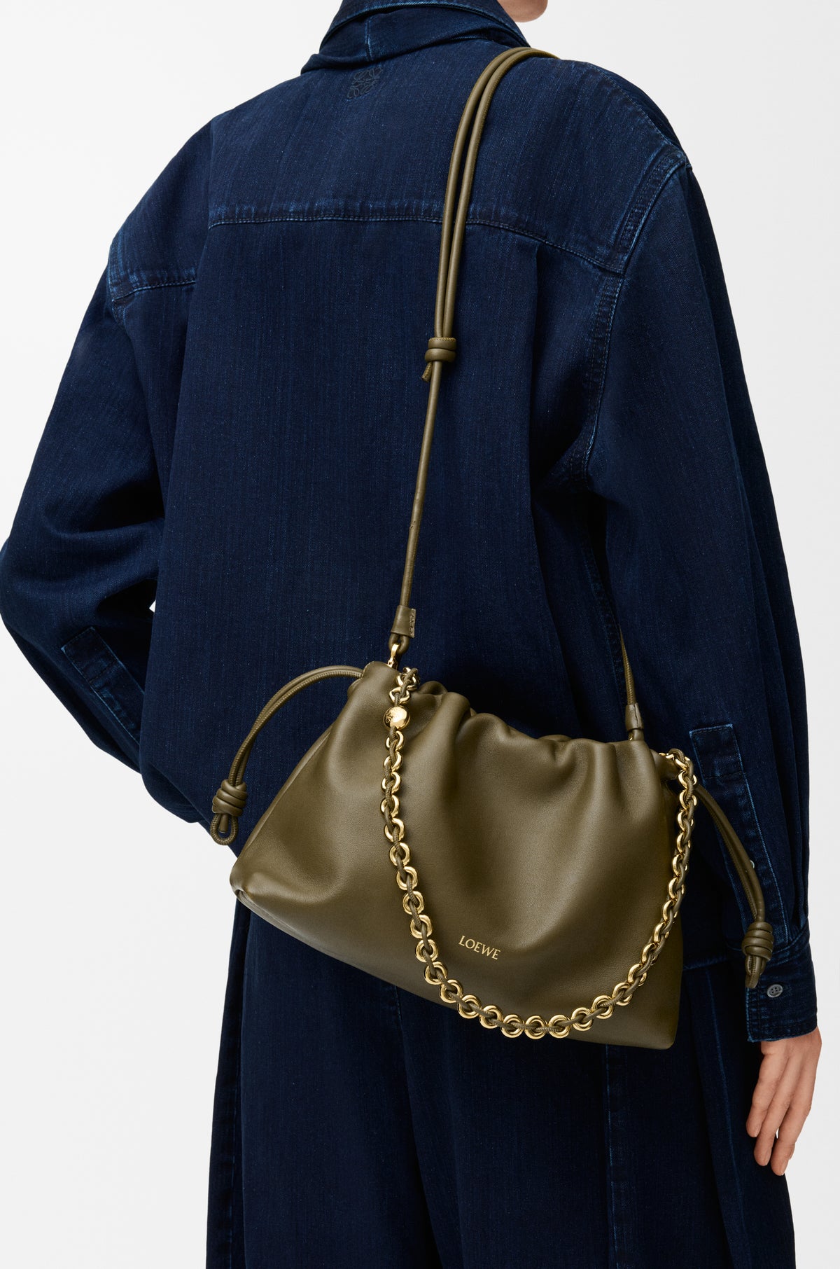 Loewe Medium Flamenco purse in mellow nappa lambskin
