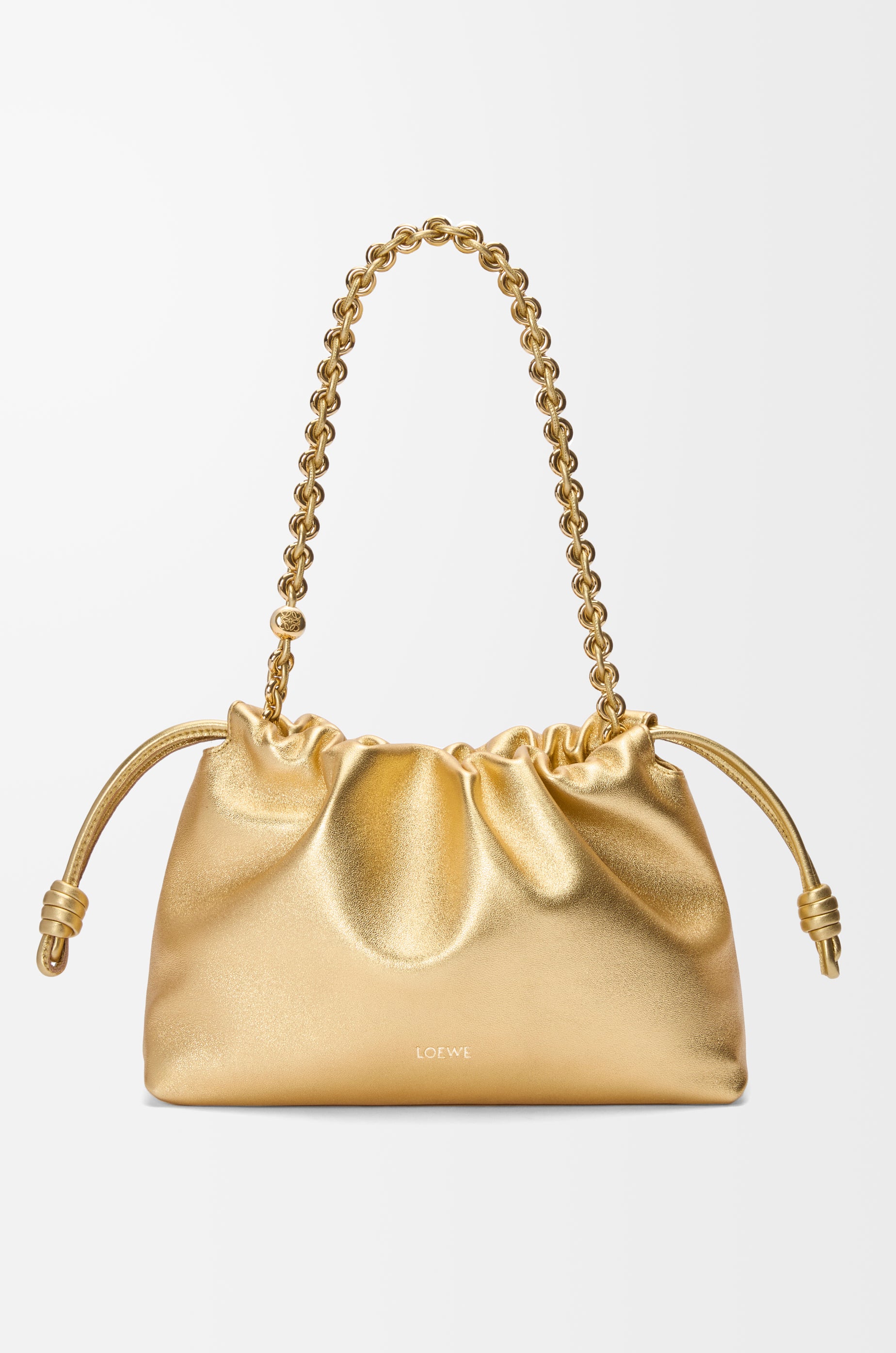 Loewe Medium Flamenco purse in laminated lambskin