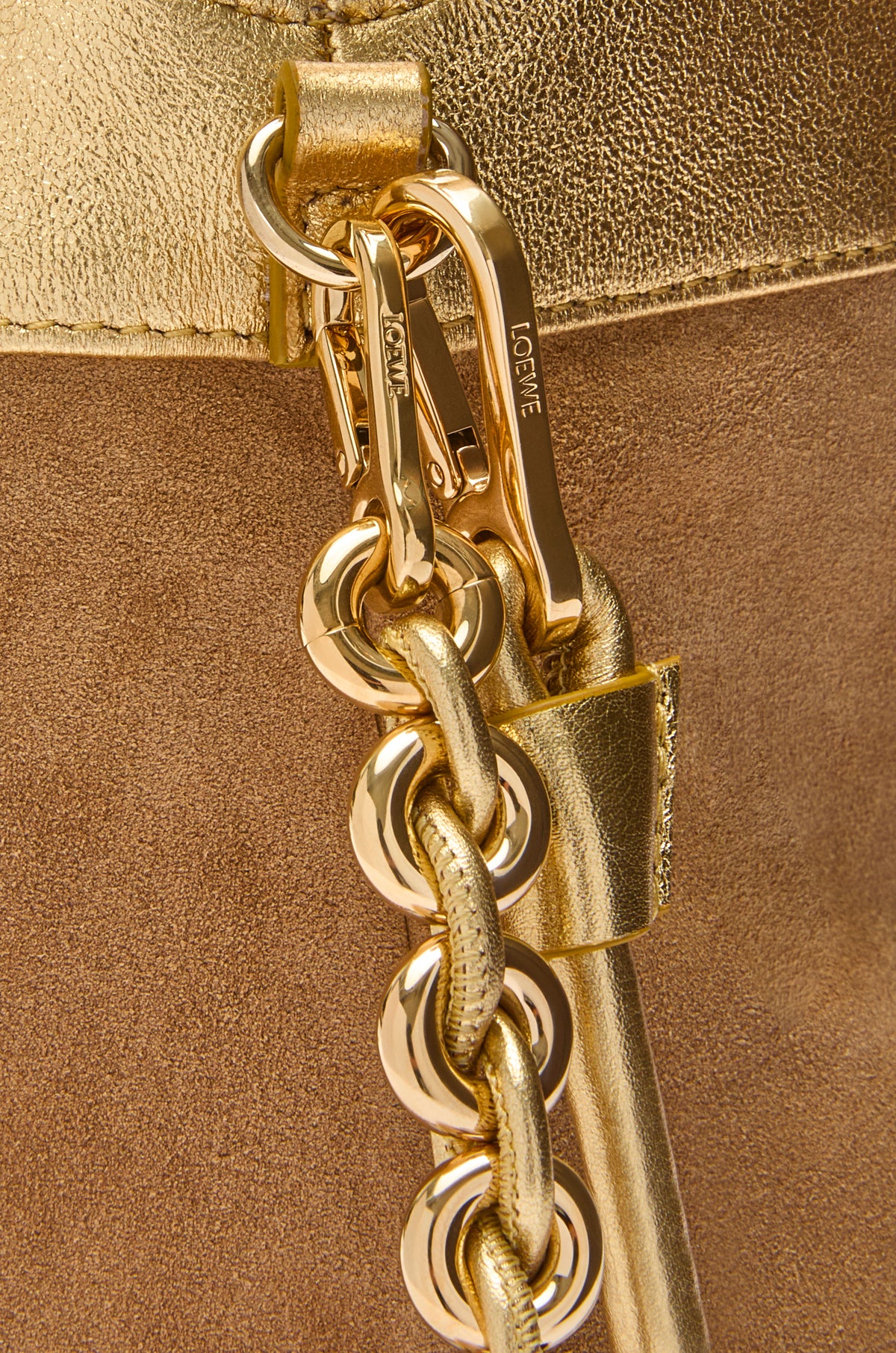 Loewe Medium Flamenco purse in laminated lambskin