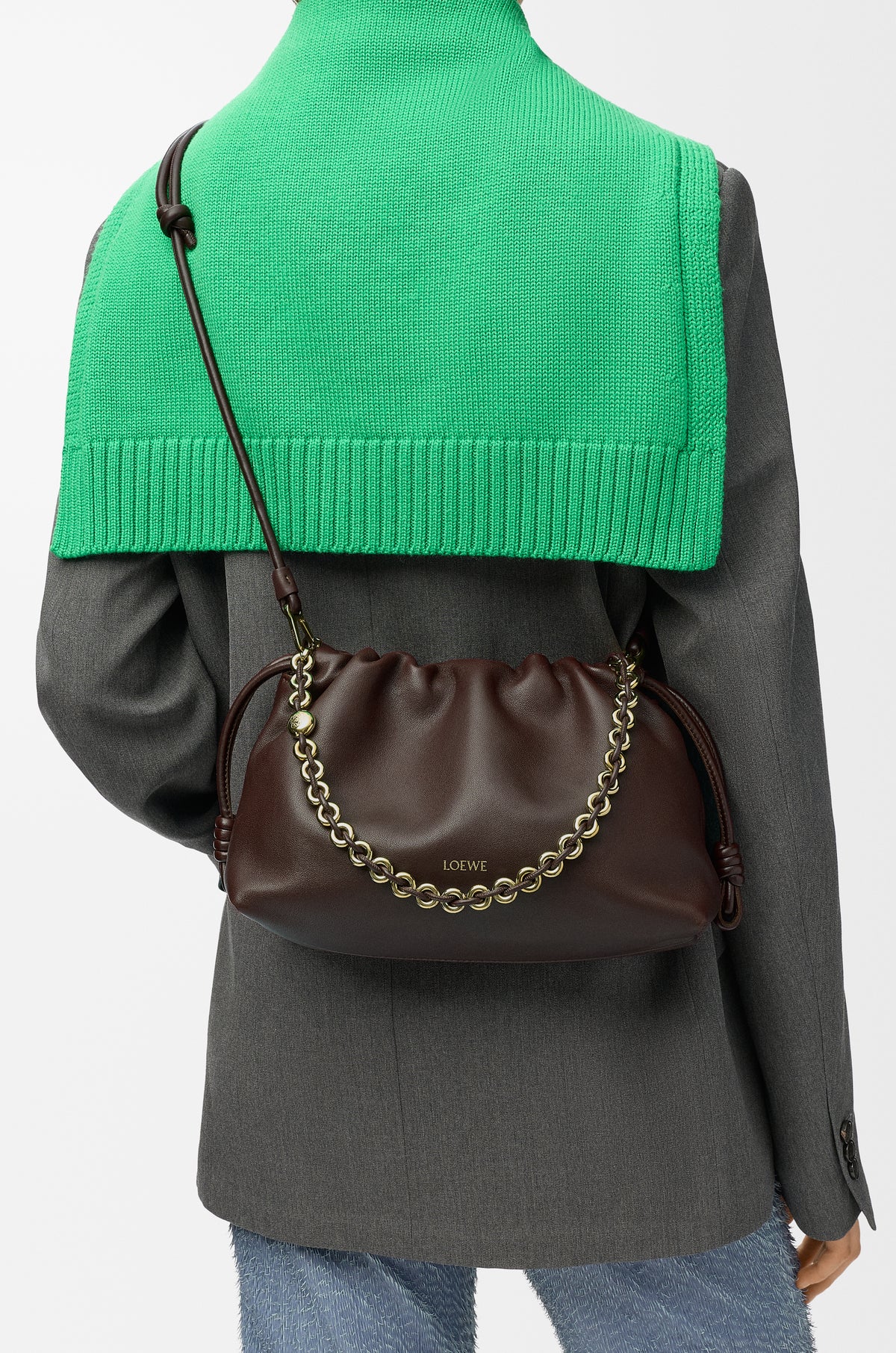 Loewe Medium Flamenco purse in mellow nappa lambskin