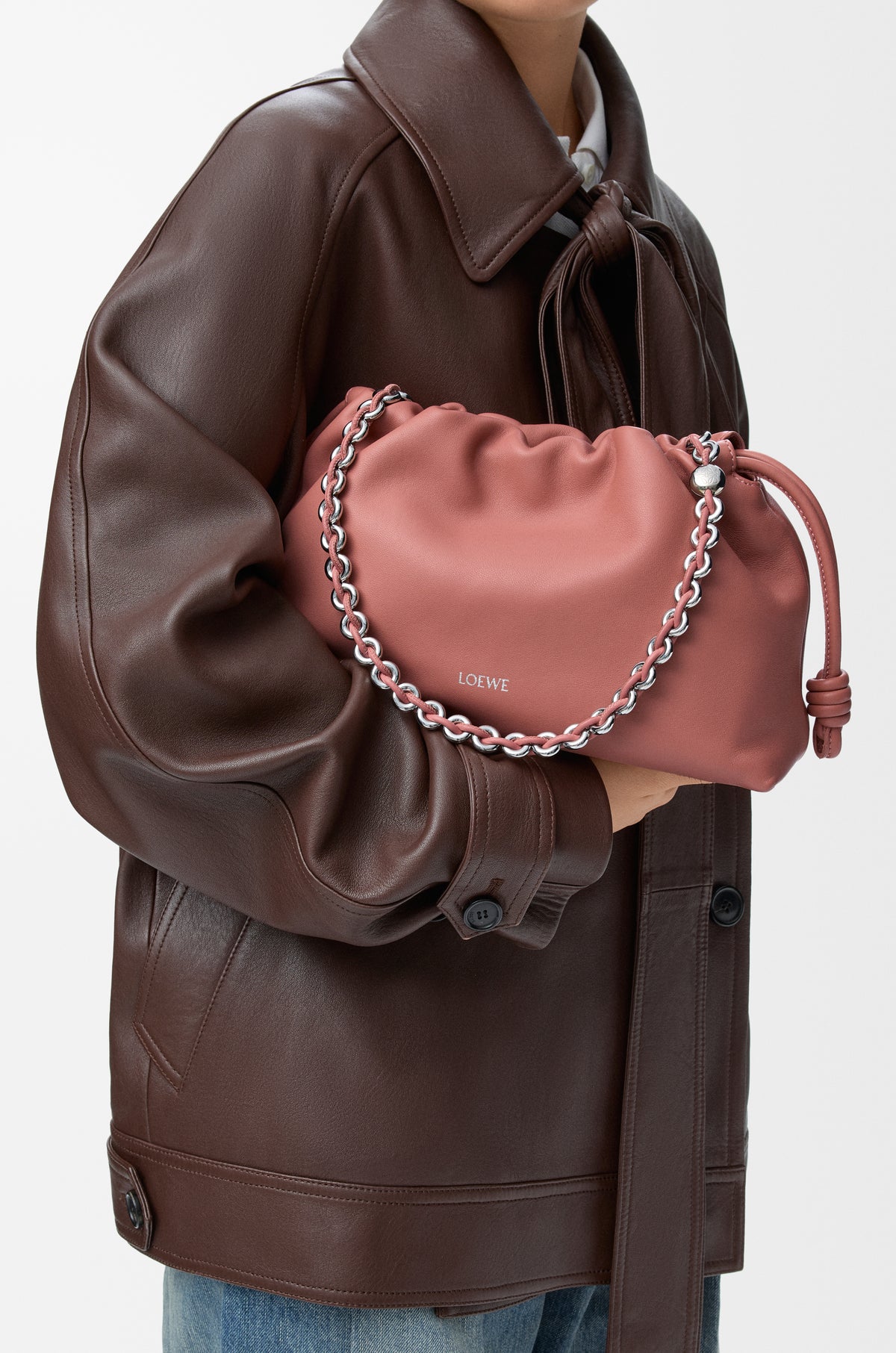 Loewe Medium Flamenco purse in mellow nappa lambskin