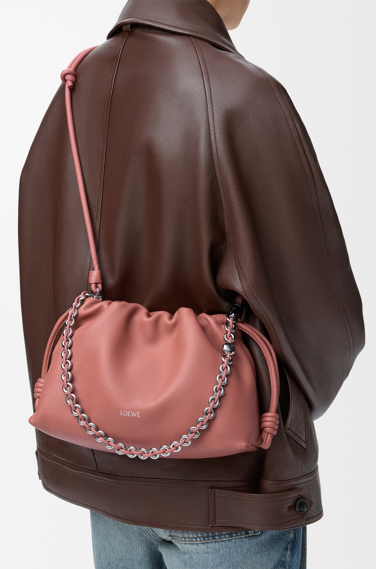 Loewe Medium Flamenco purse in mellow nappa lambskin