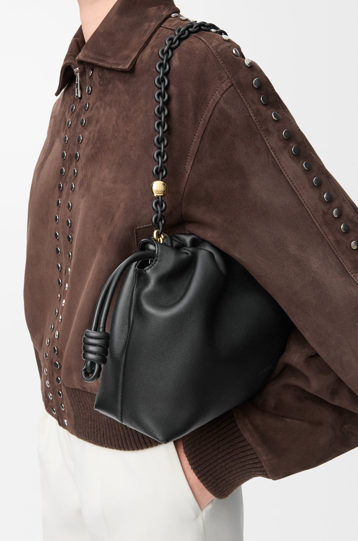 Loewe Medium Flamenco purse in mellow nappa lambskin