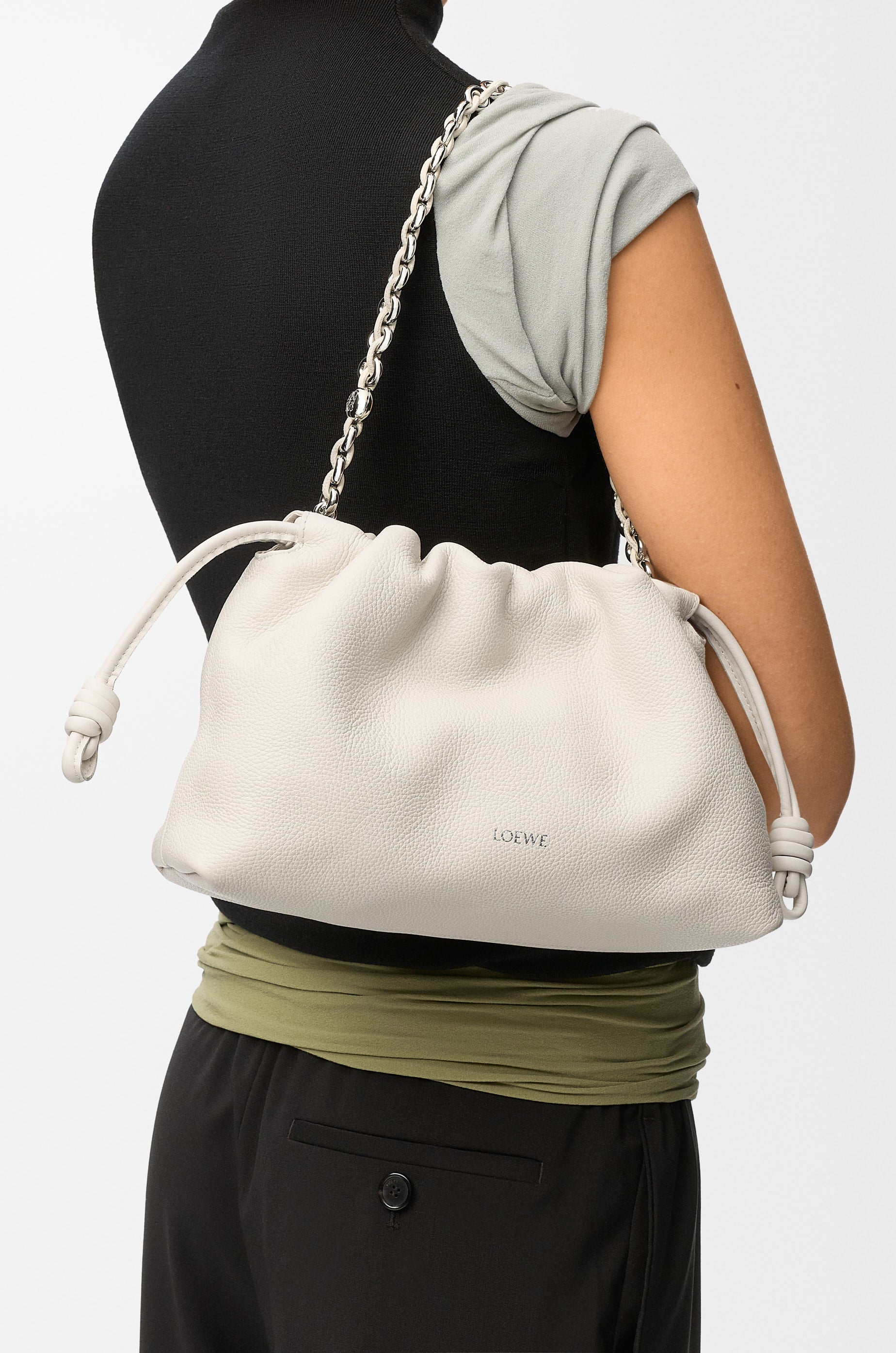 Loewe Medium Flamenco purse in fine grained calfskin